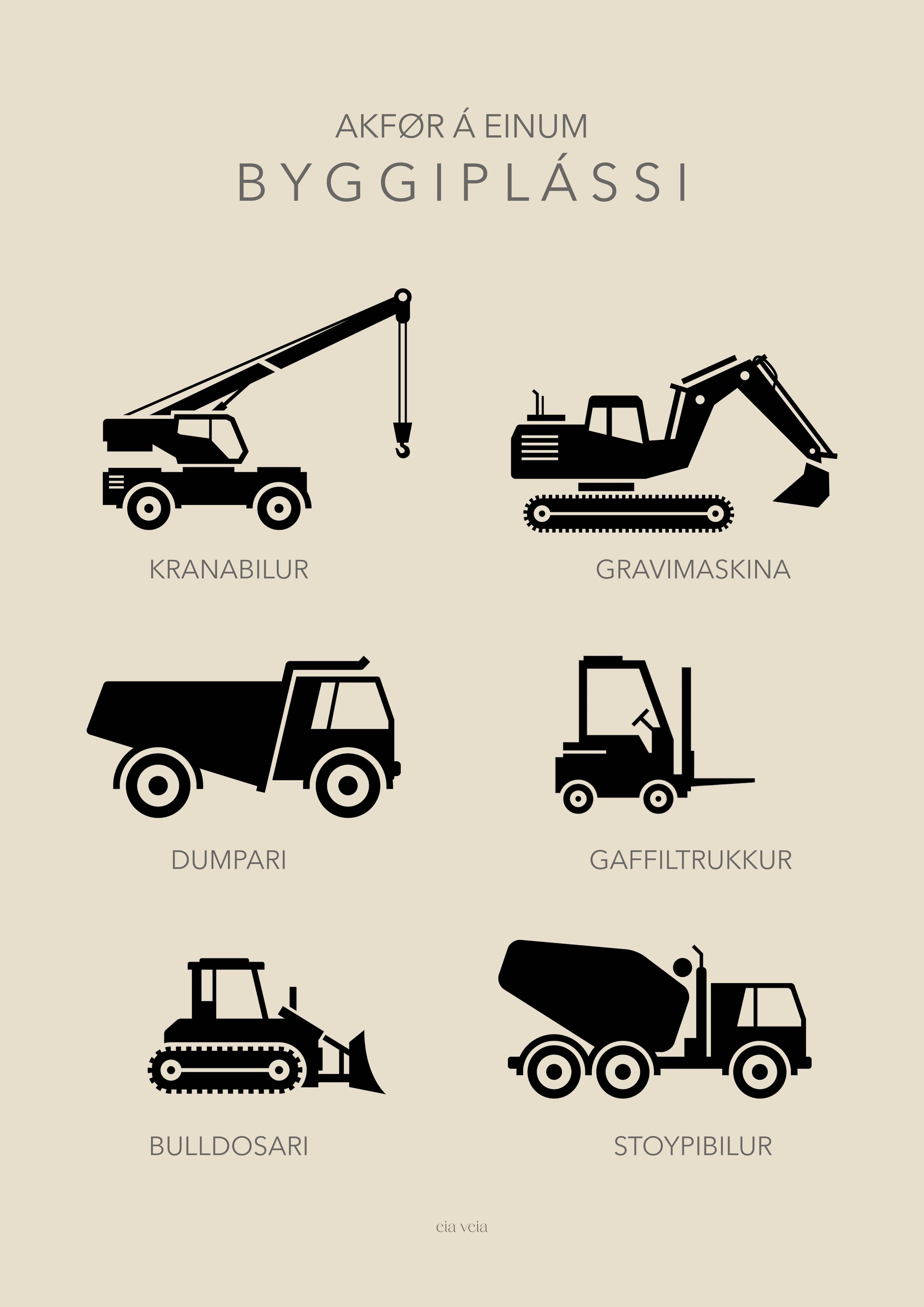 Akfør á einum byggiplássi