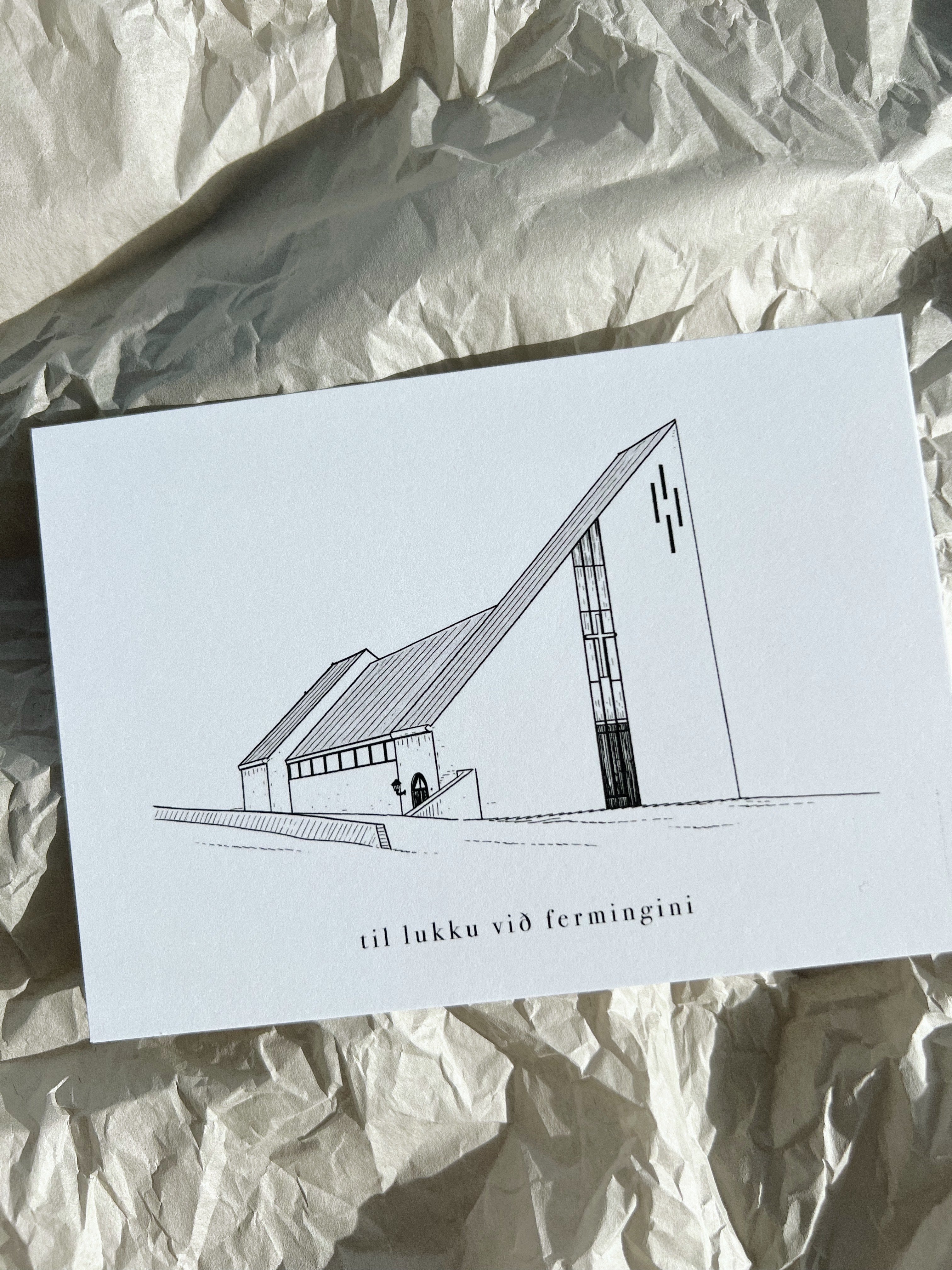 Til lukku við fermingini - Fríðrikskirkjan