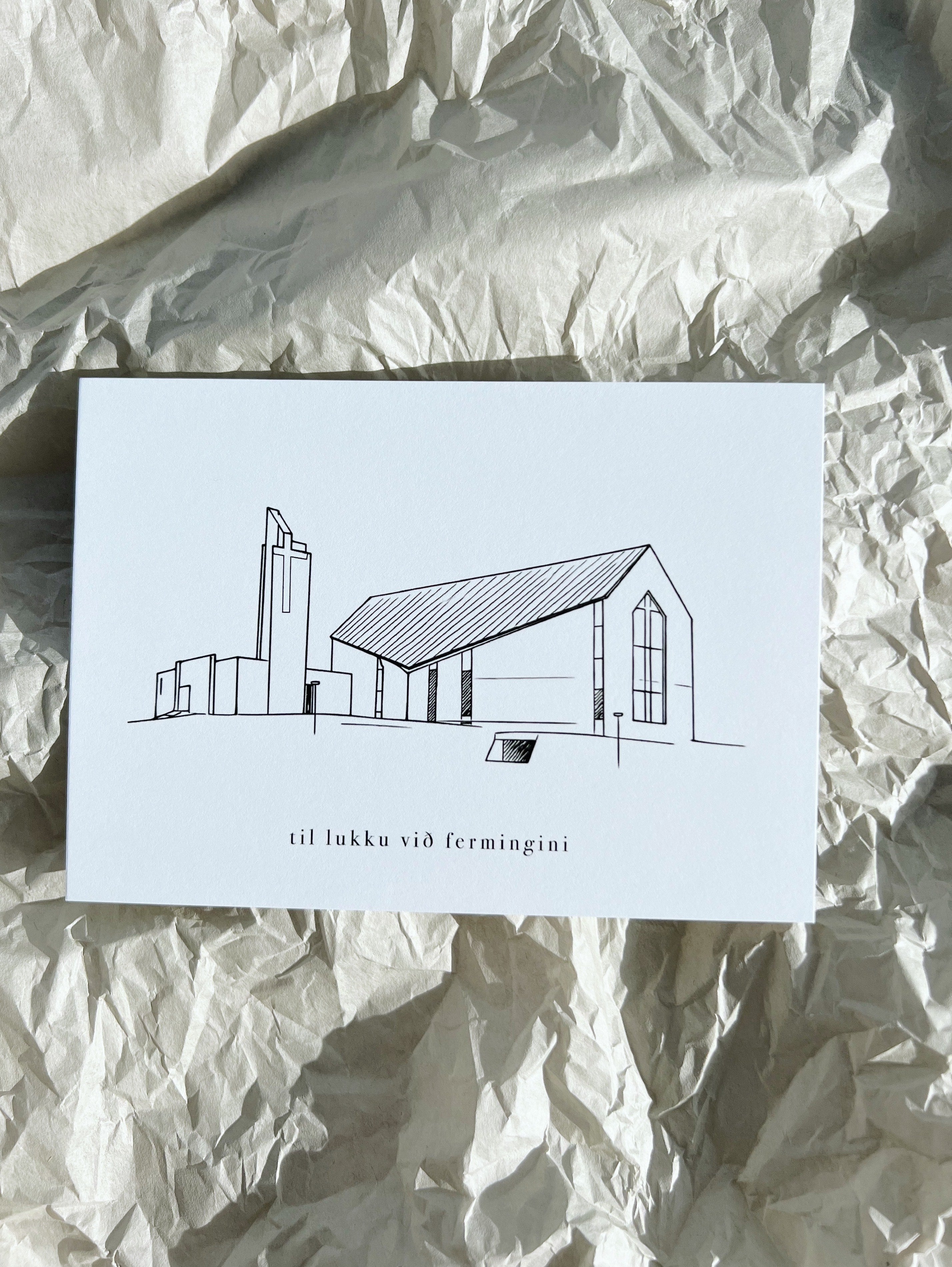 Til lukku við fermingini - Gøtu kirkja