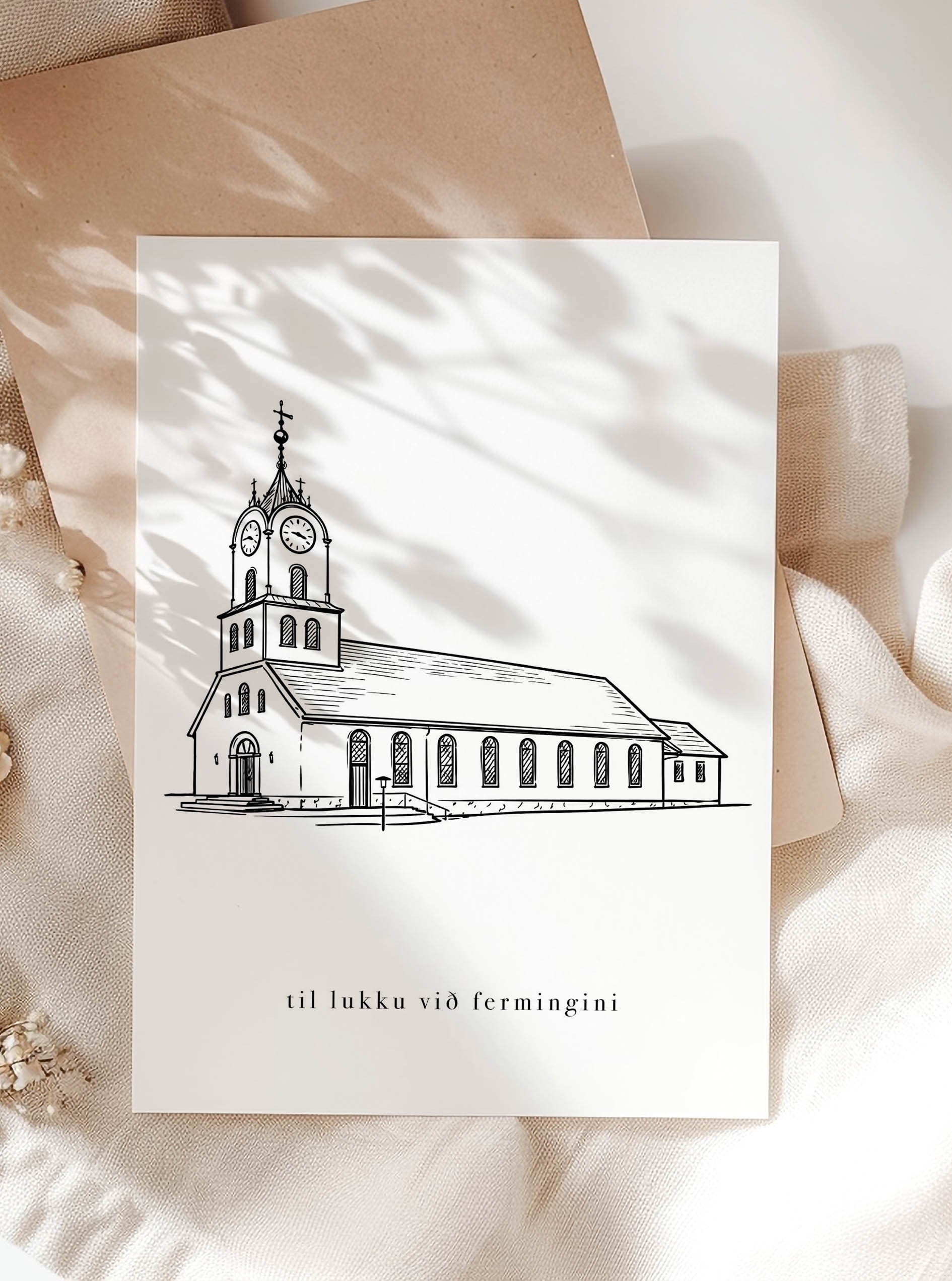 Til lukku við fermingini - Havnar kirkja