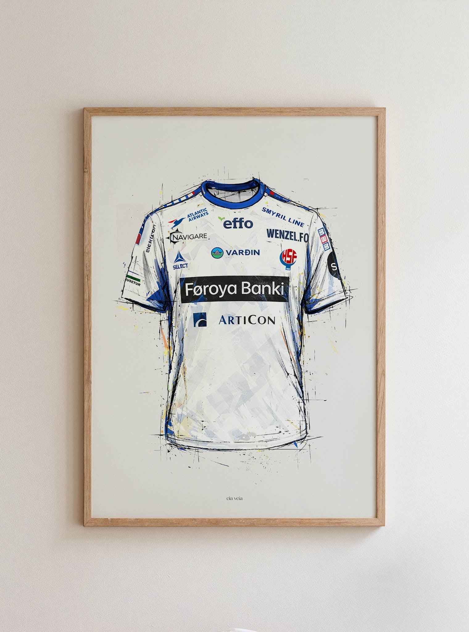 Landsliðsblusan - Hondbóltur