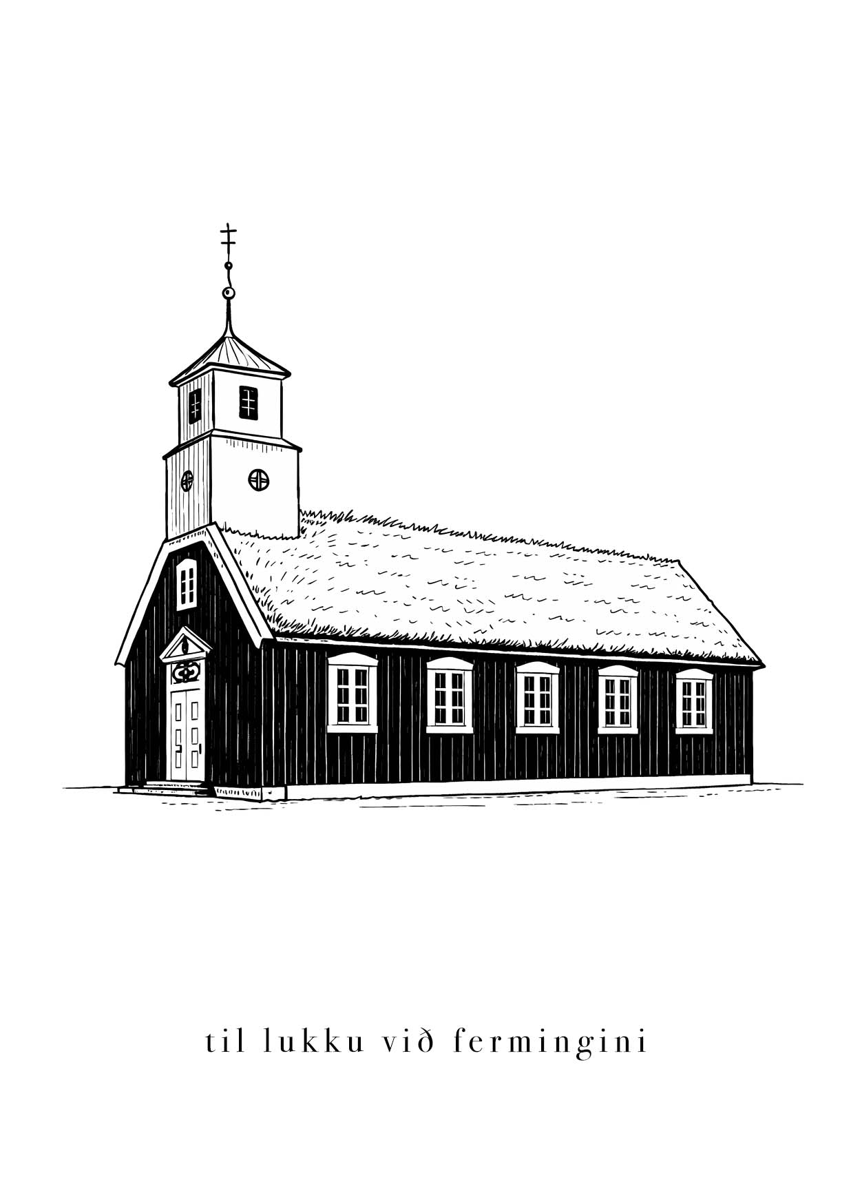 Til lukku við fermingini - Hovs kirkja