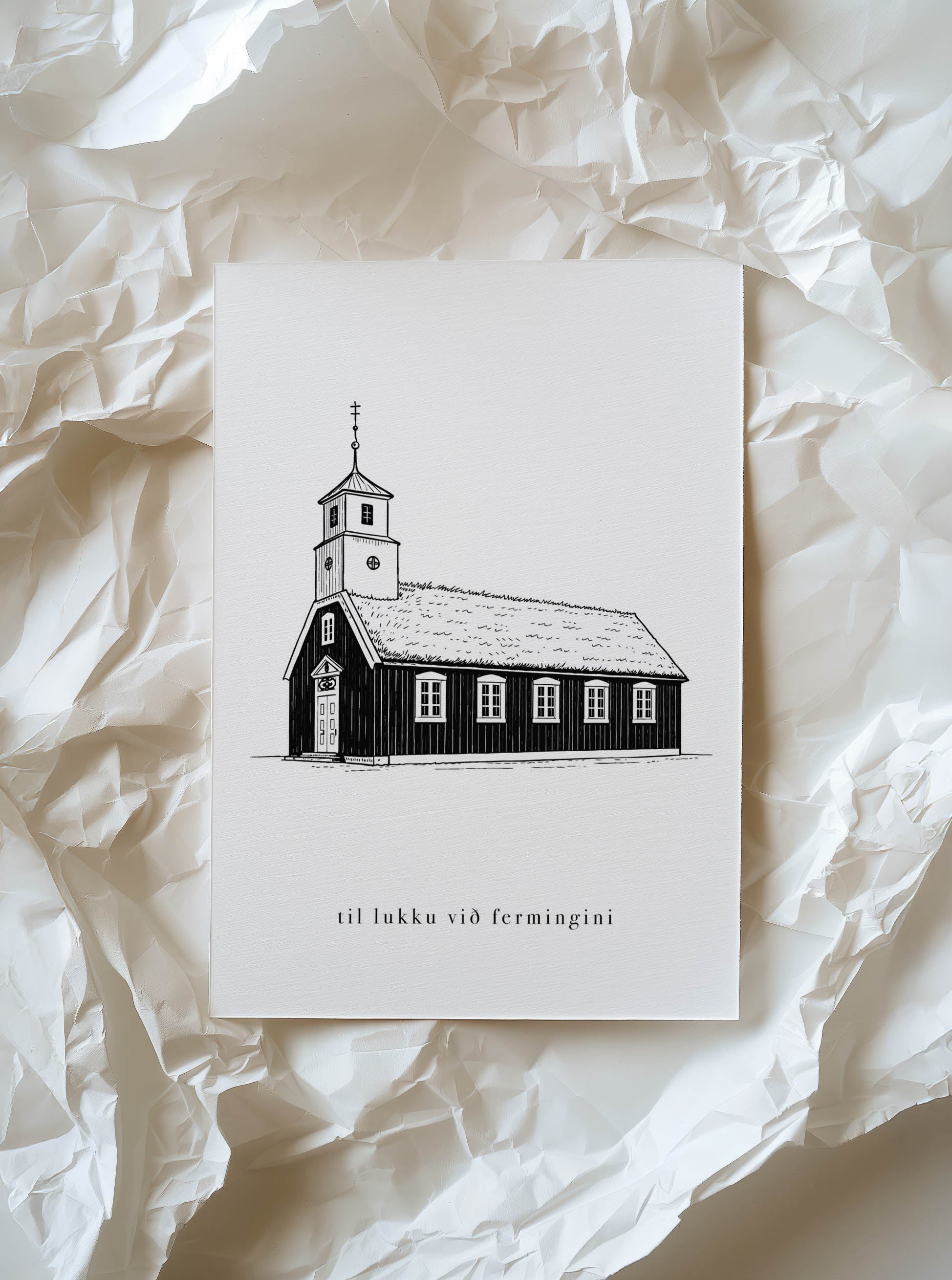 Til lukku við fermingini - Hovs kirkja