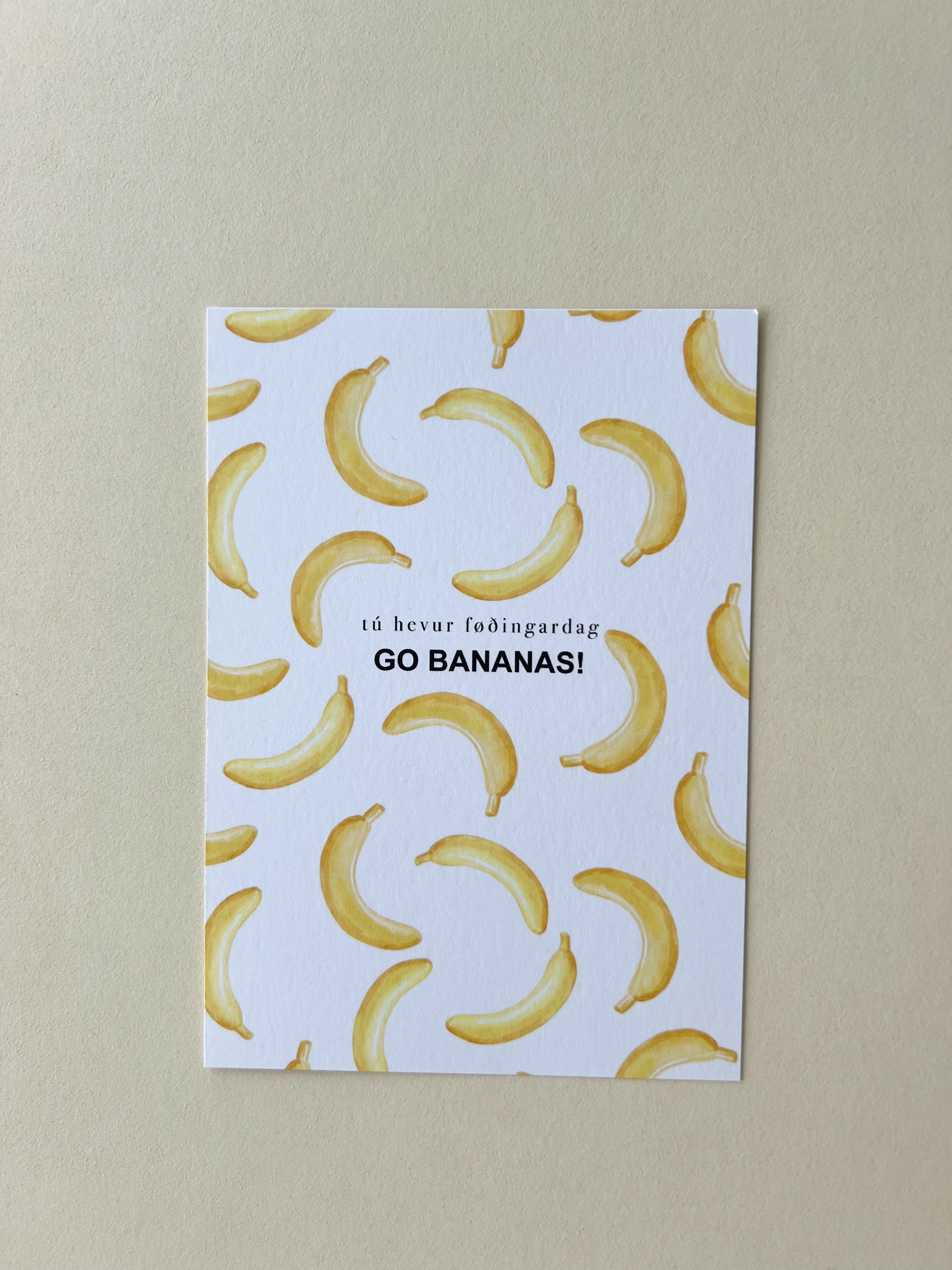 Go bananas