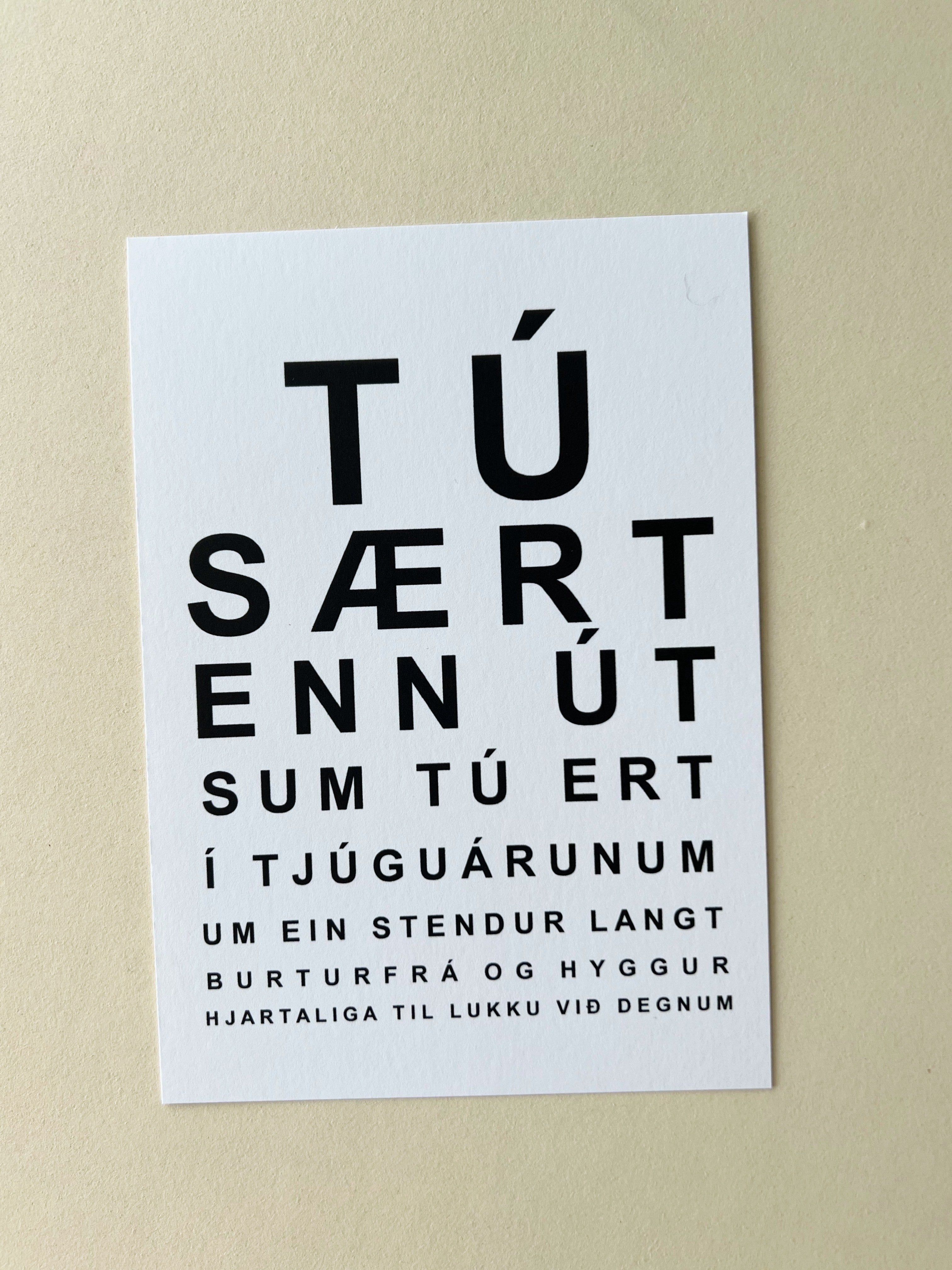 Til lukku við degnum