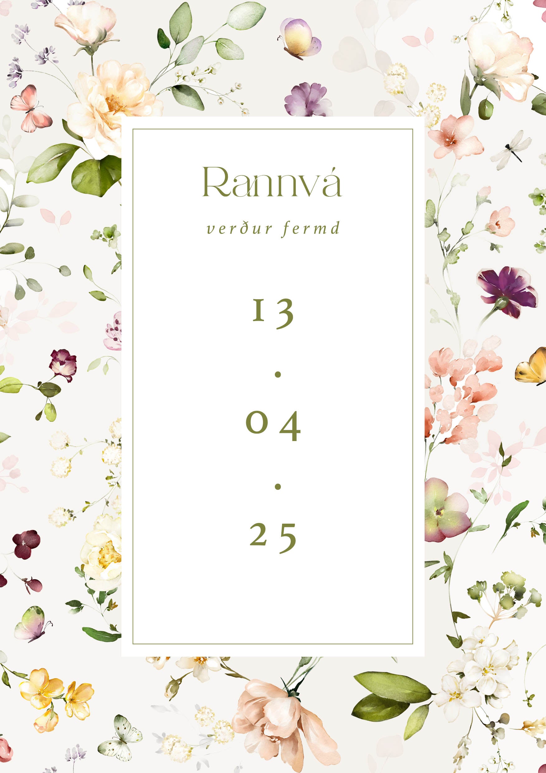 Innbjóðing - Rannvá