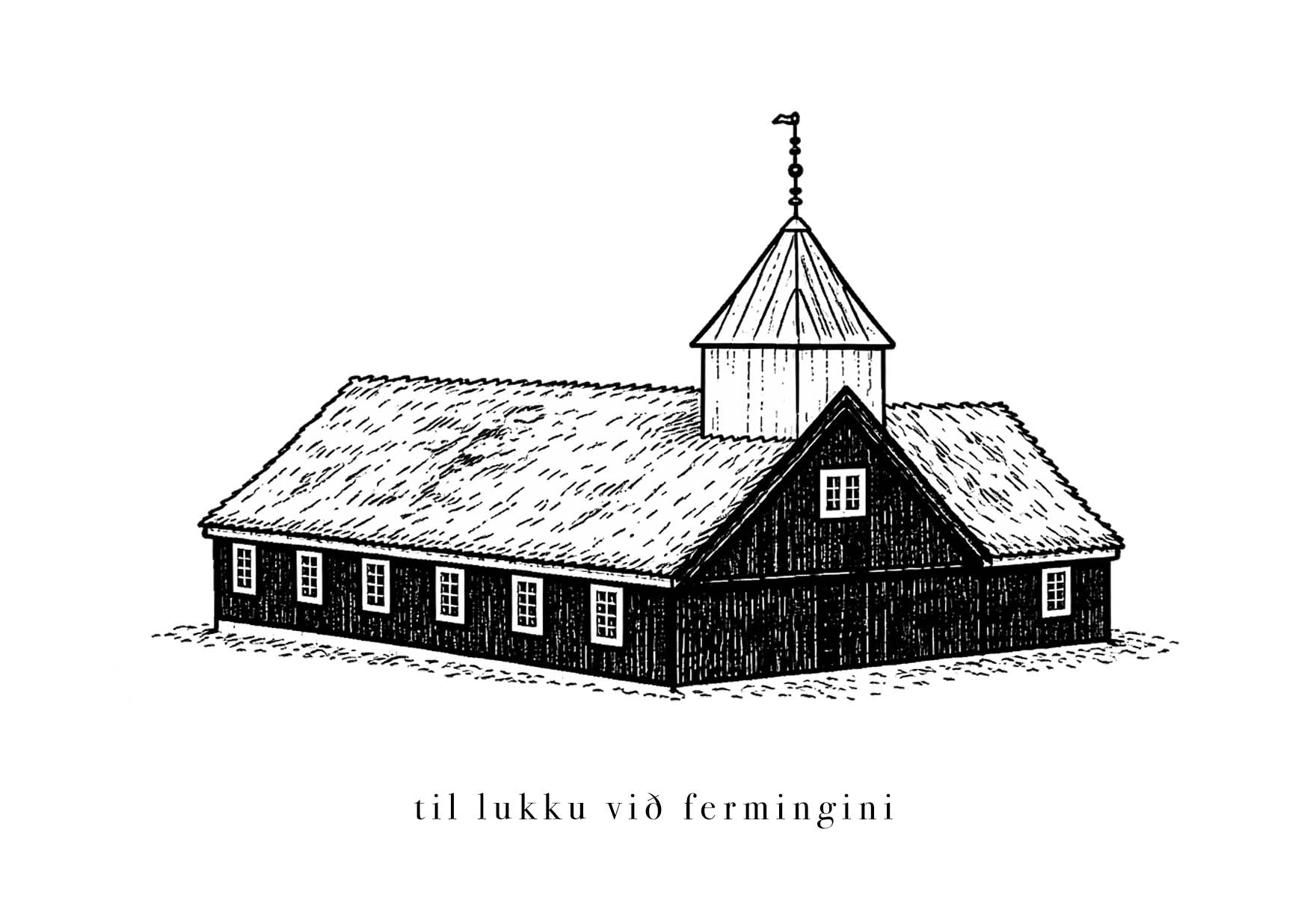 Til lukku við fermingini - Sjóvar kirkja
