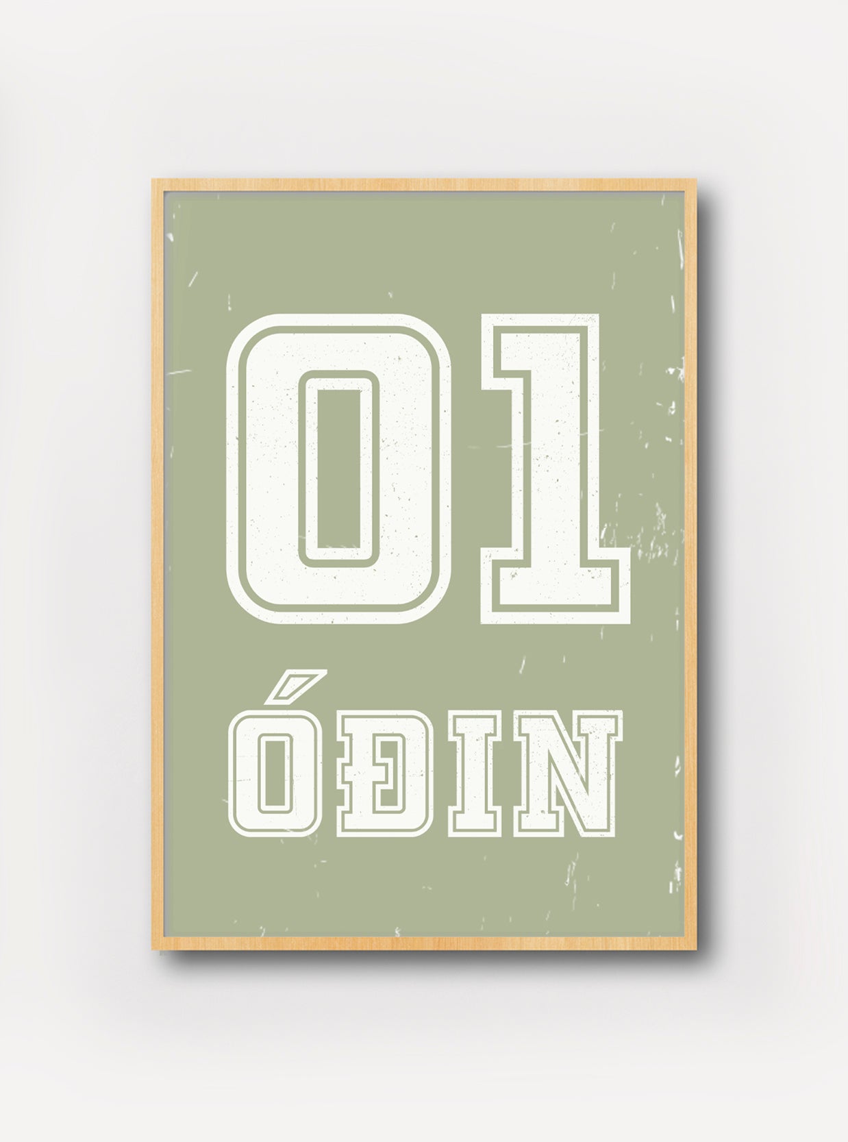 Spælara plakat - Grøn