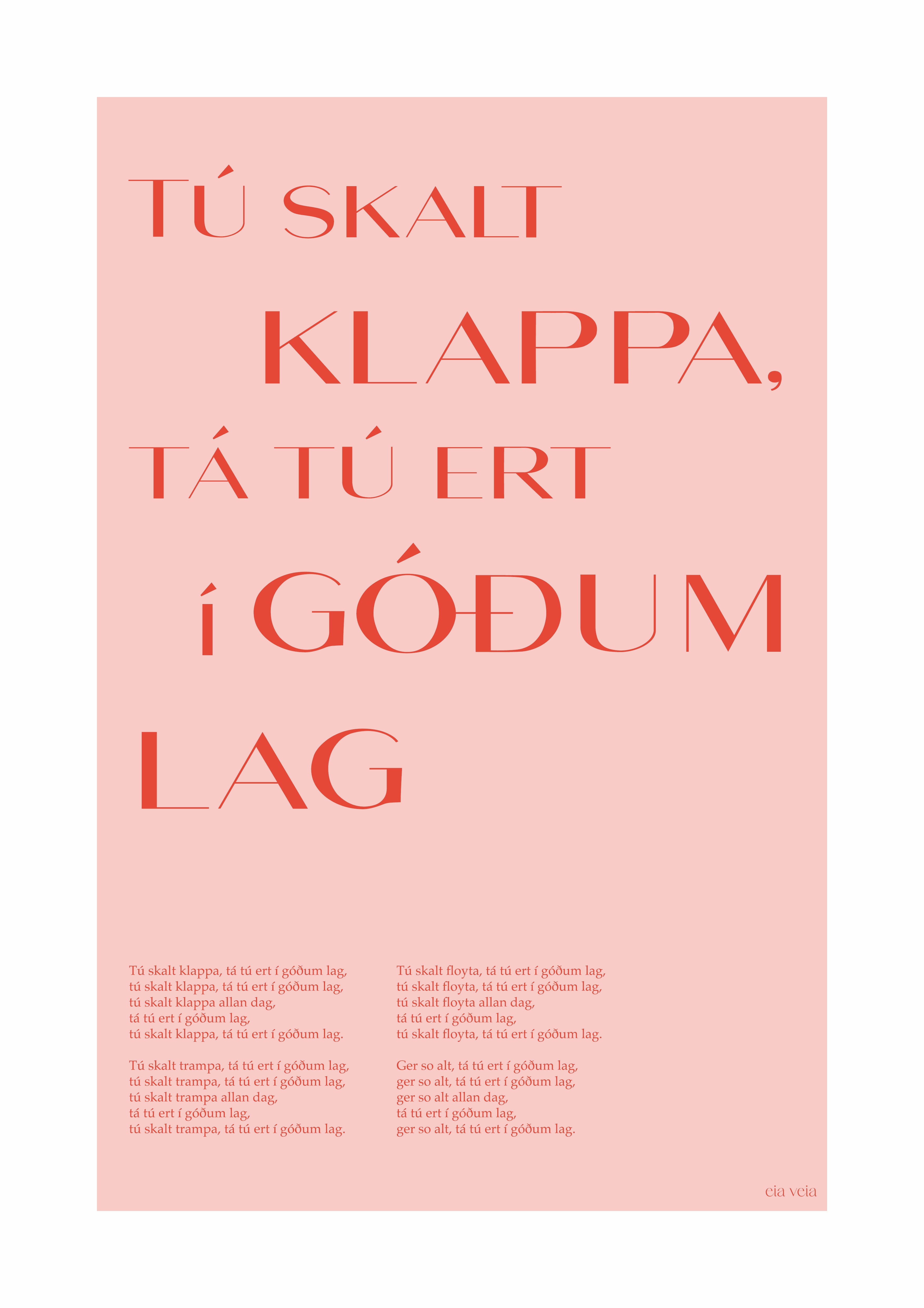 Tú skalt klappa