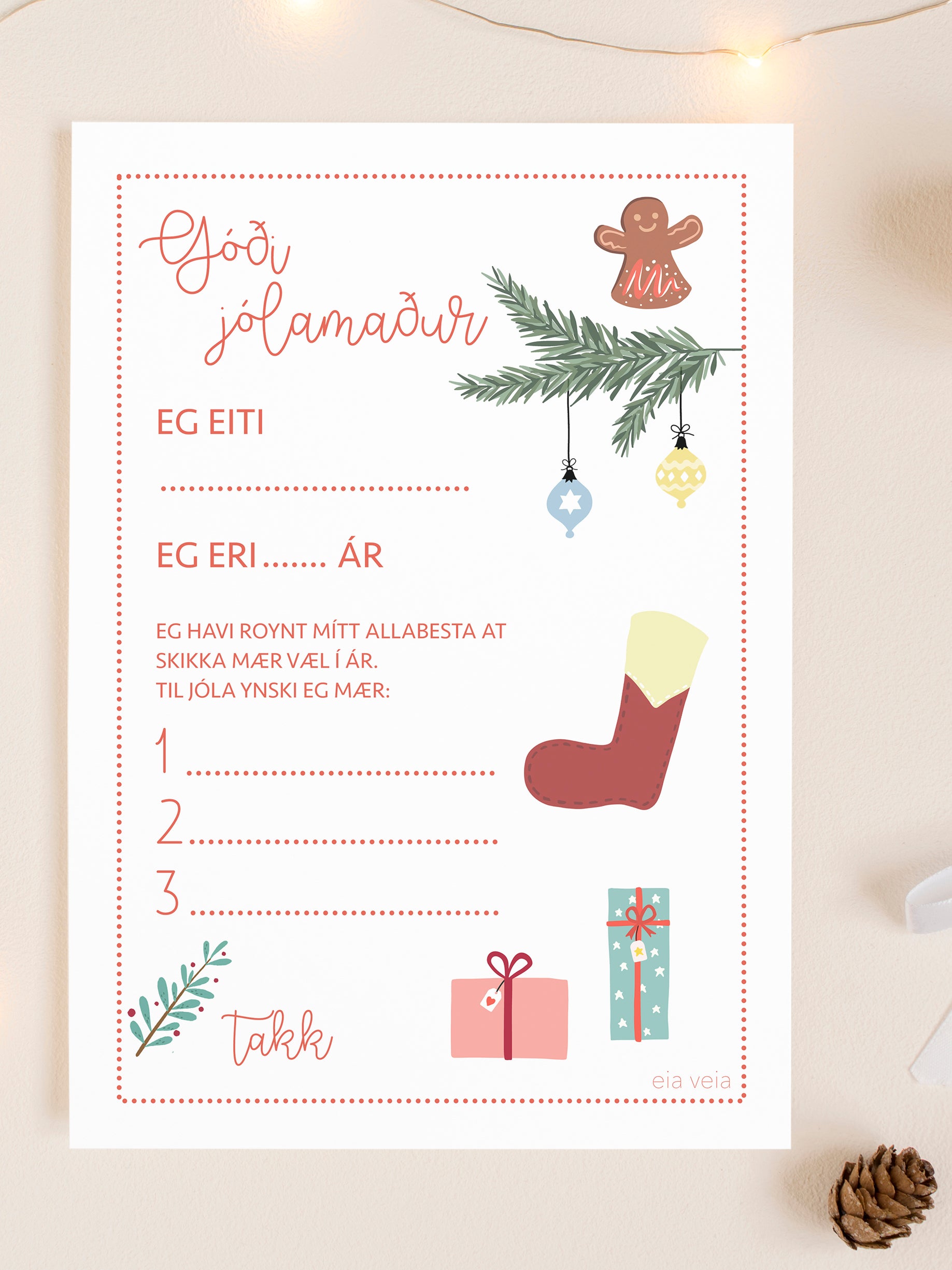 Heilsan til jólamannin - ÓKEYPIS PDF