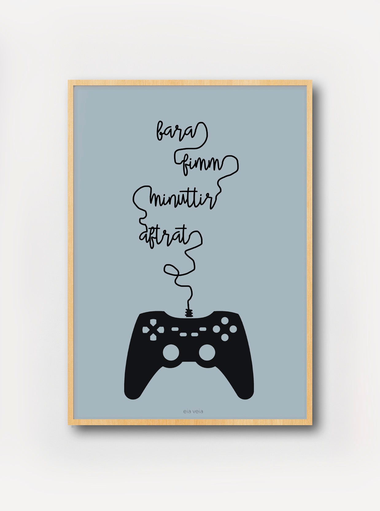 Bara fimm minuttir aftrat - Blá