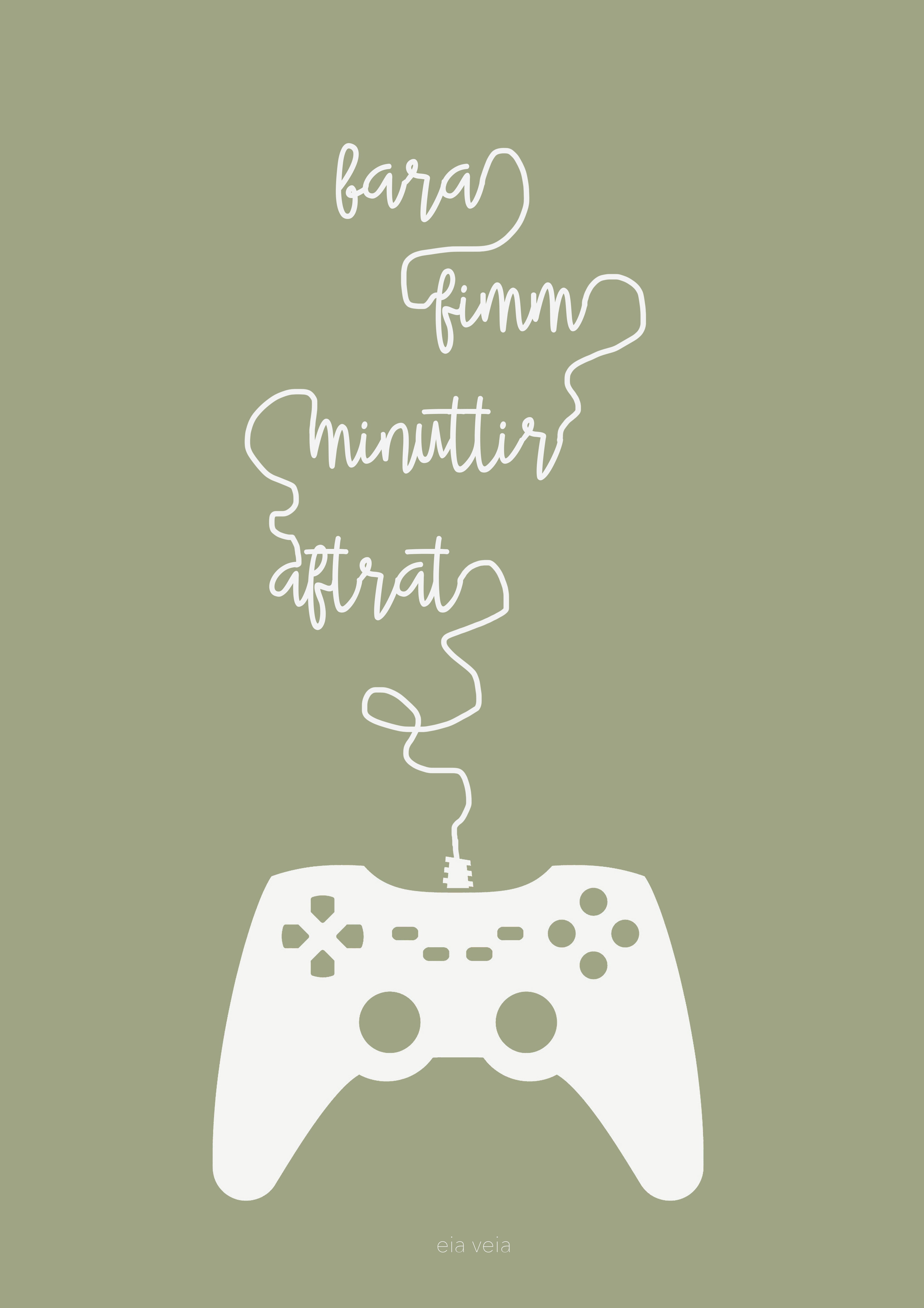 Bara fimm minuttir aftrat - Grøn