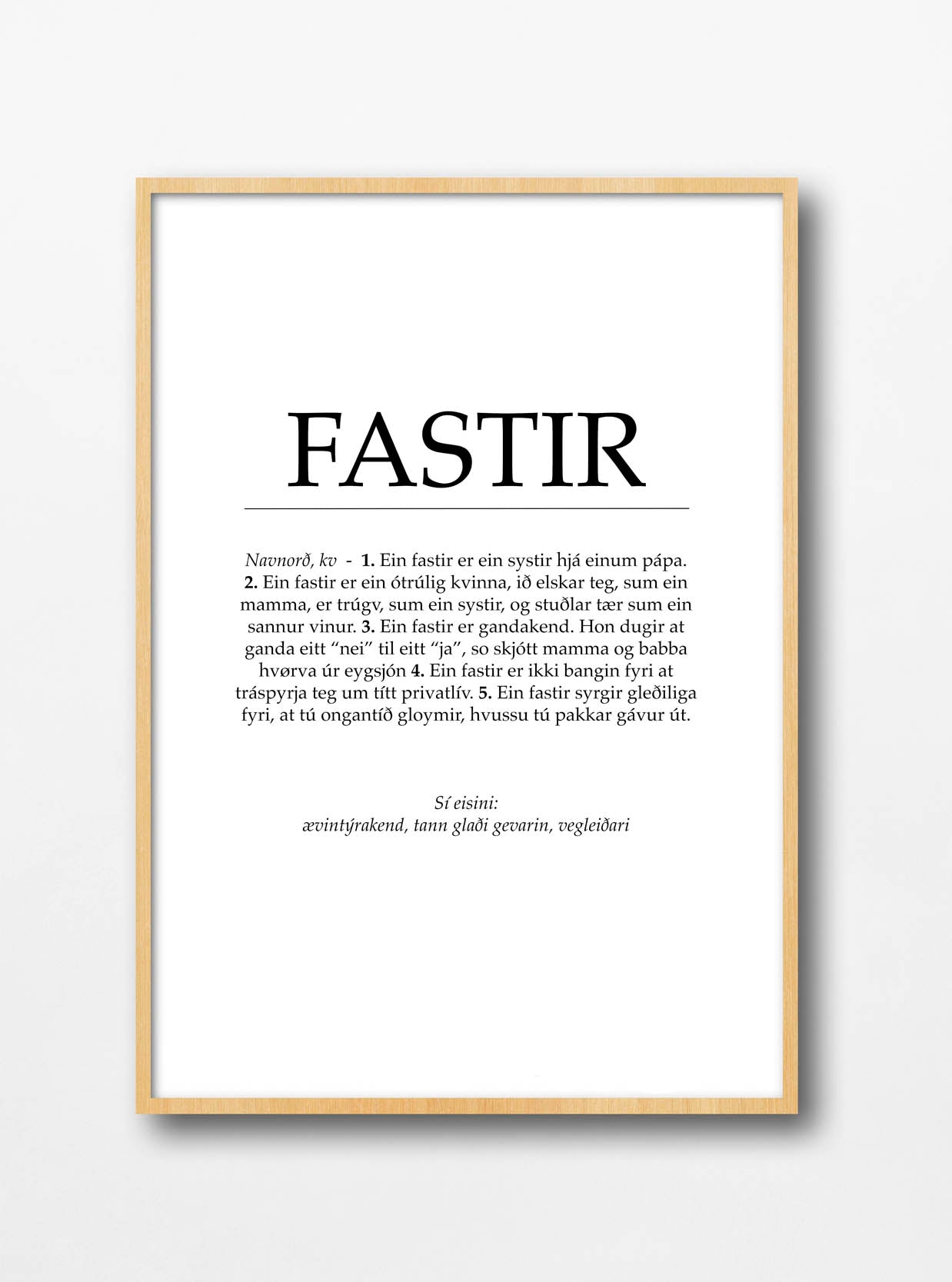 Fastir