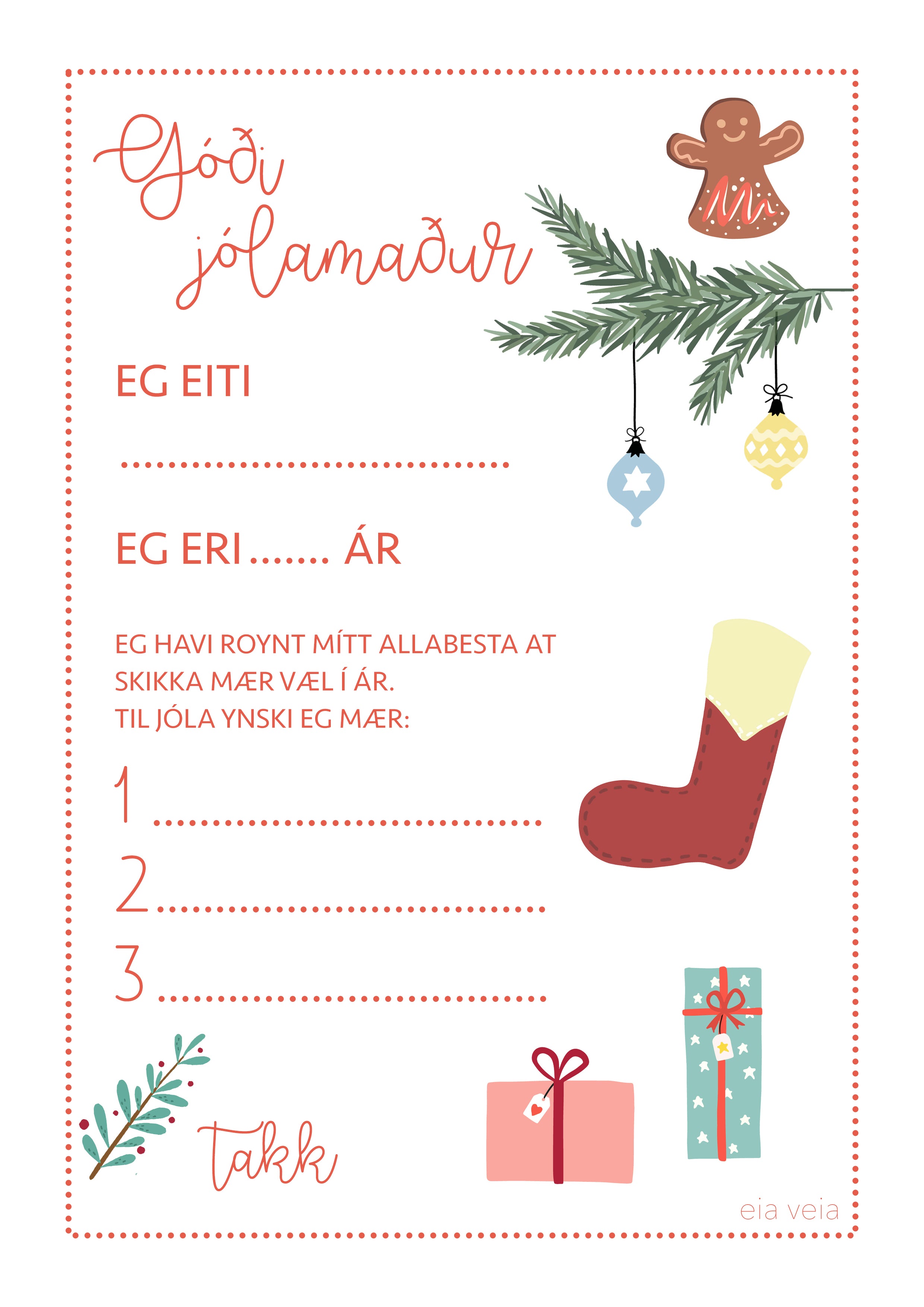 Heilsan til jólamannin - ÓKEYPIS PDF