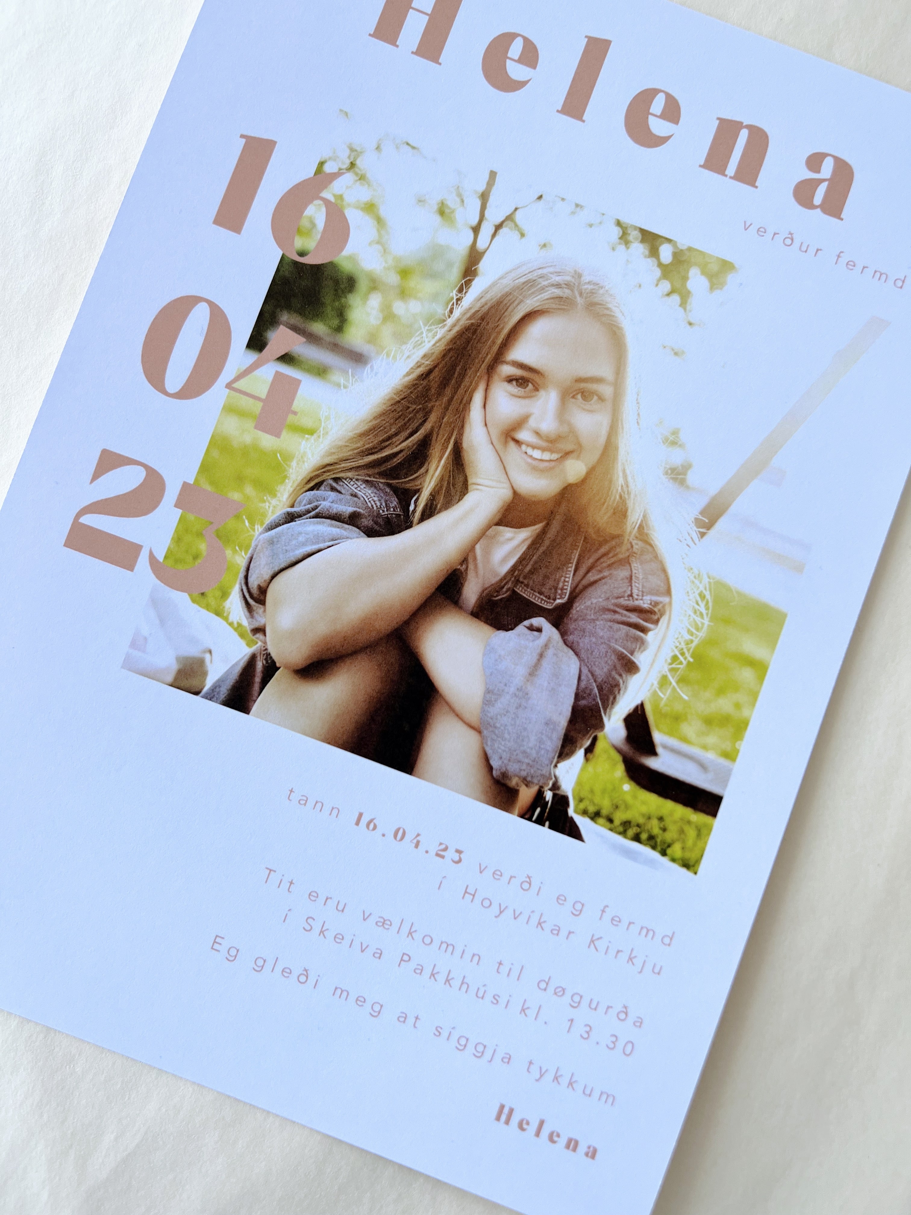 Innbjóðing - Helena