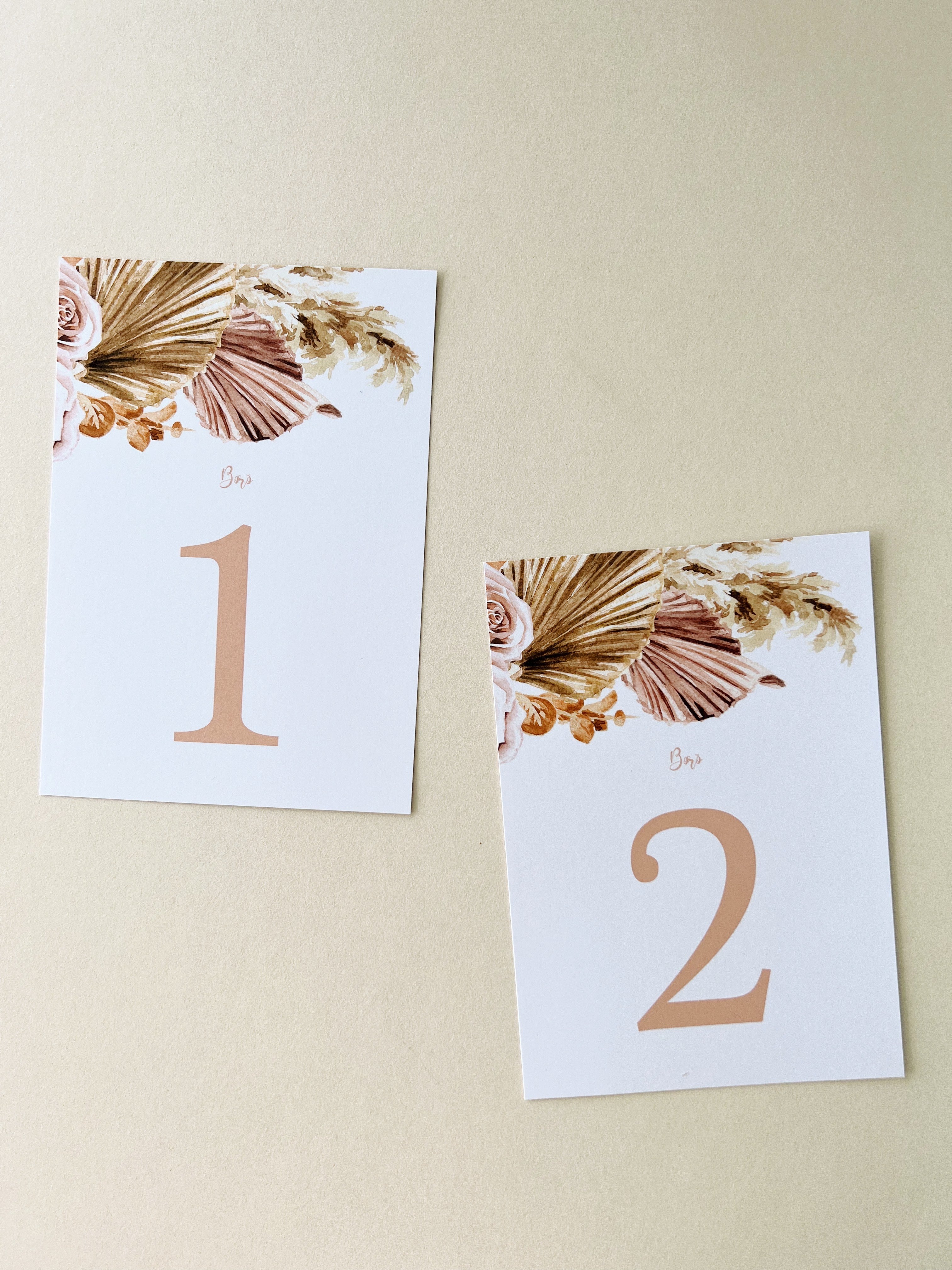 Borðnummar - Vióla