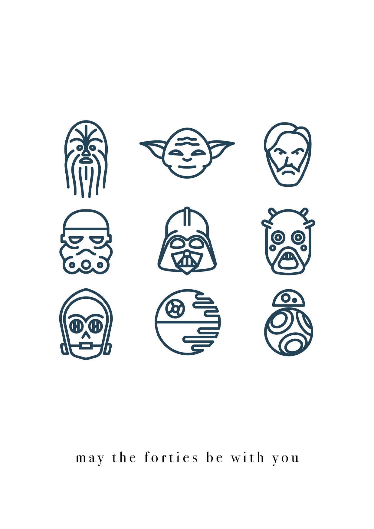 May the 40's be with you
