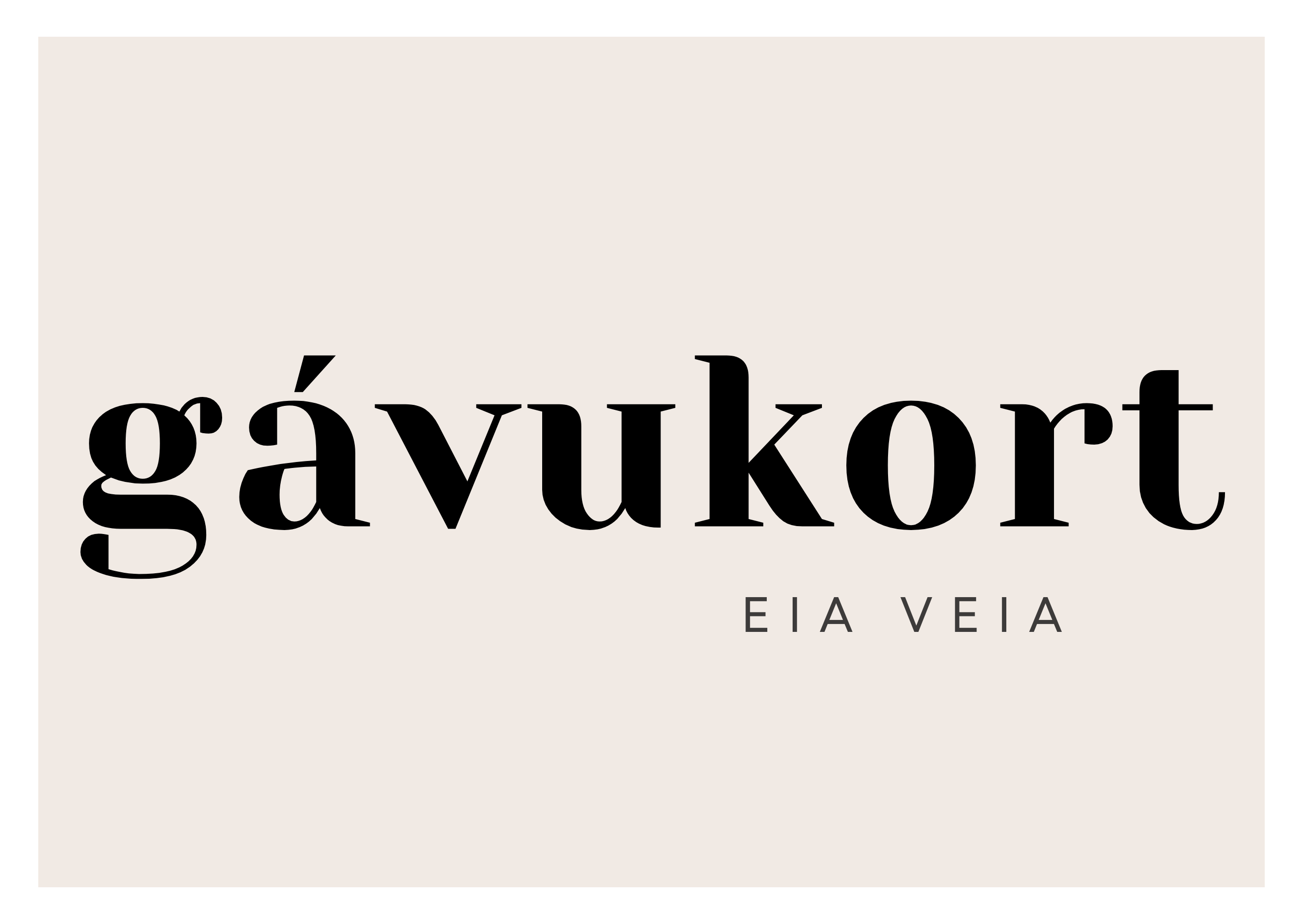 Eia Veia gávukort