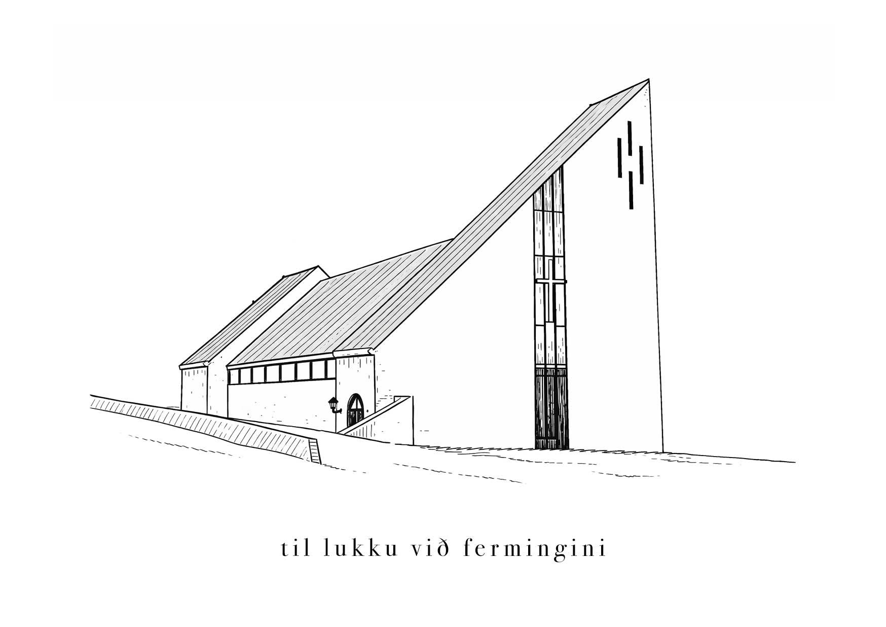 Til lukku við fermingini - Fríðrikskirkjan
