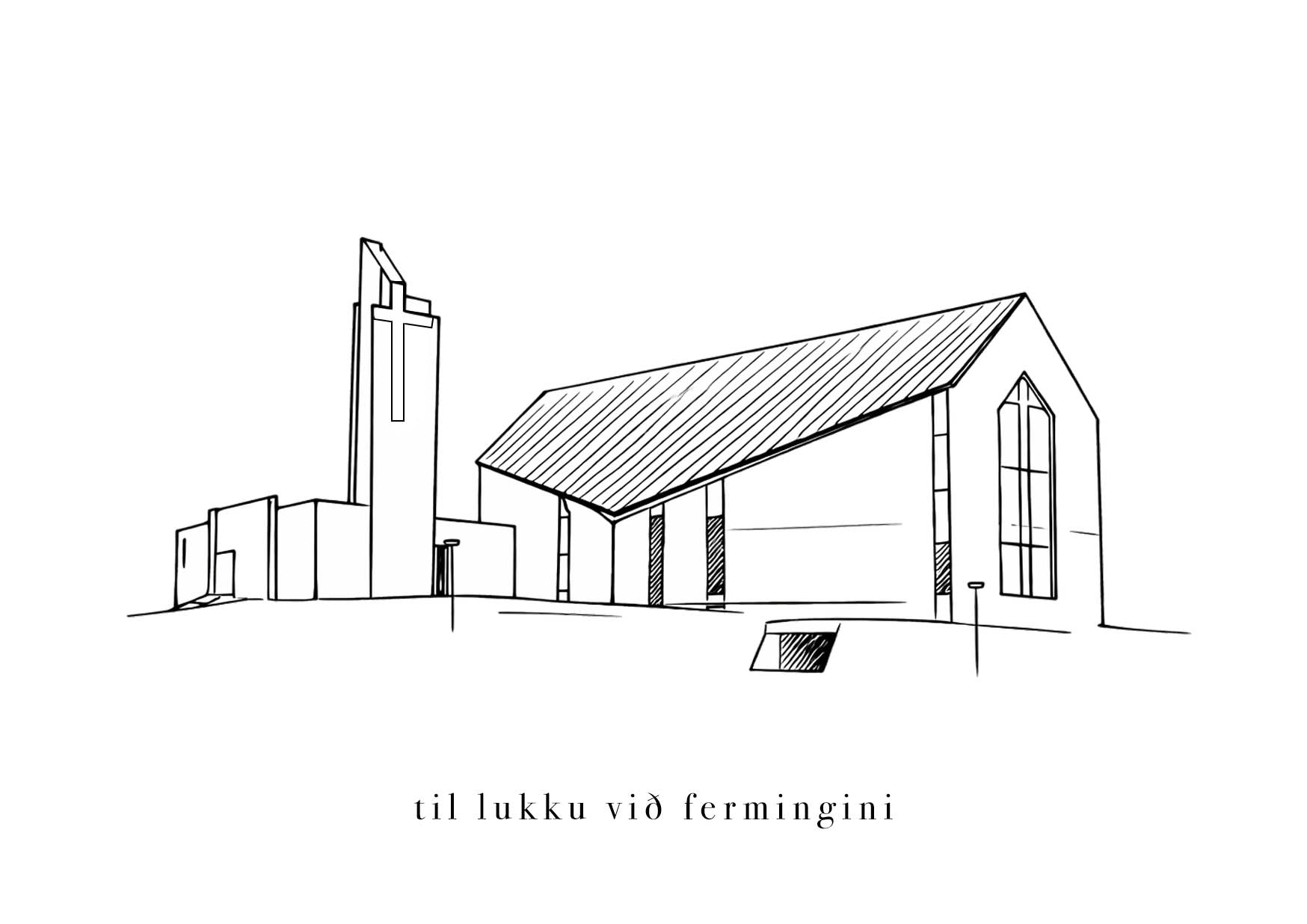 Til lukku við fermingini - Gøtu kirkja
