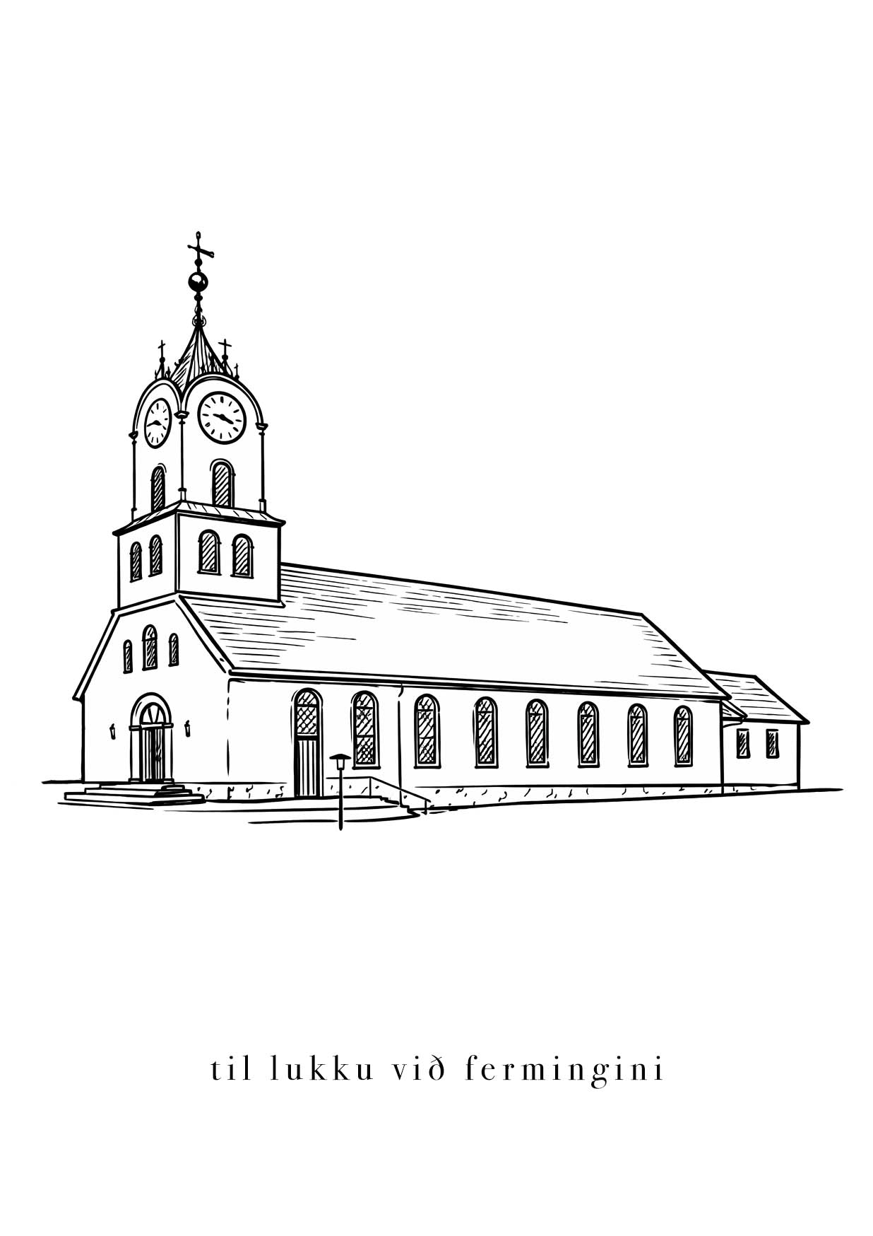 Til lukku við fermingini - Havnar kirkja