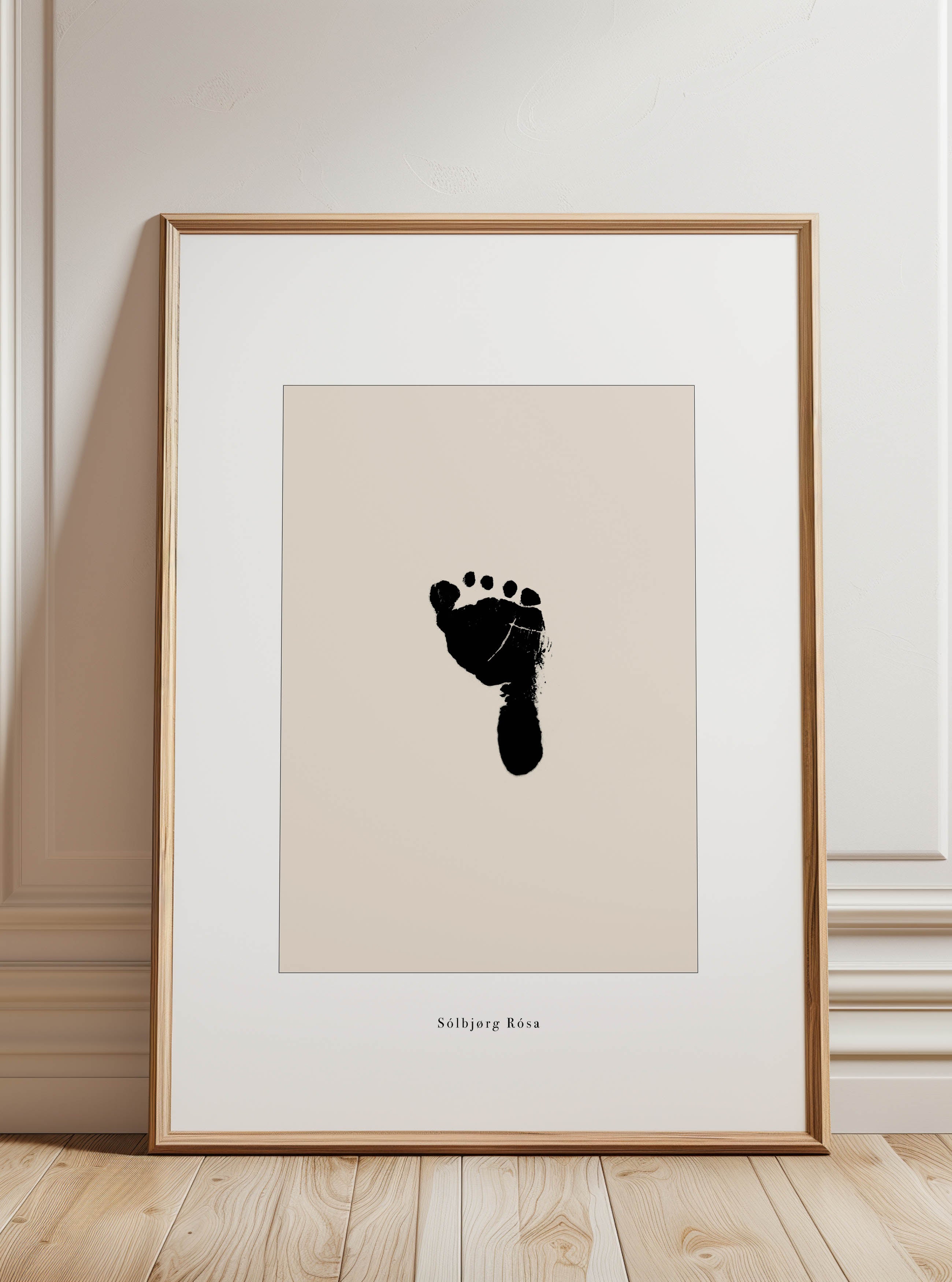 Mítt fyrsta fótafar