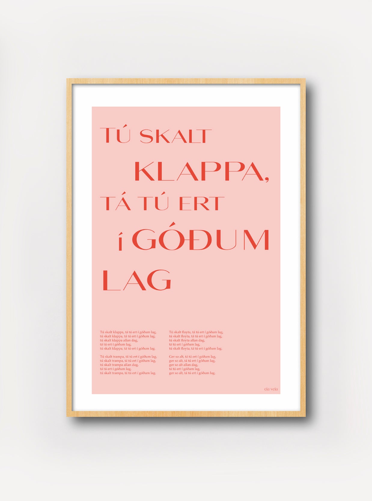 Tú skalt klappa