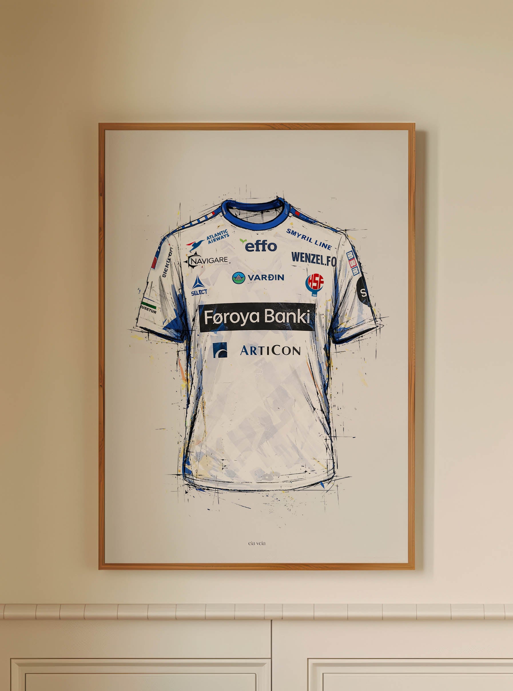 Landsliðsblusan - Hondbóltur