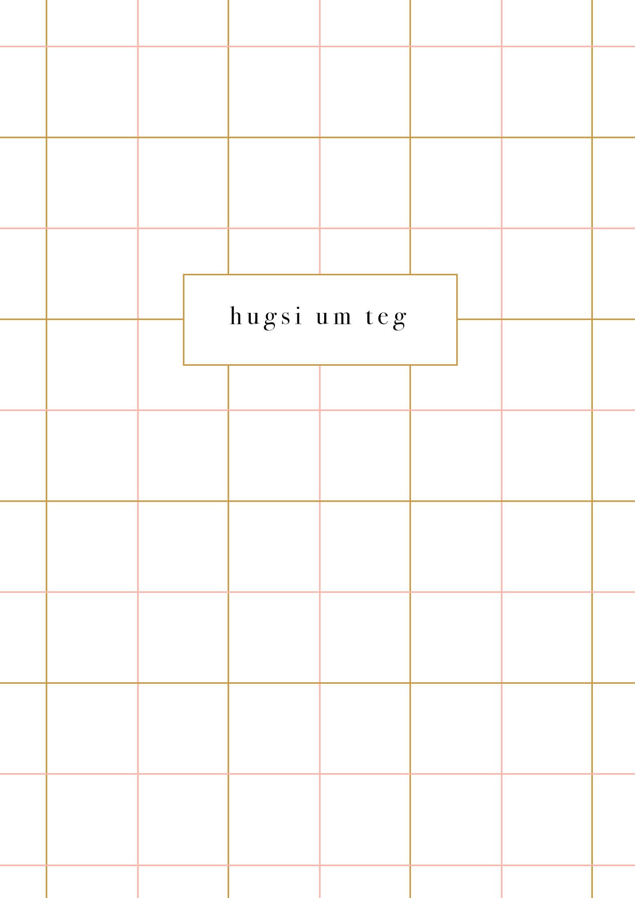 Hugsi um teg