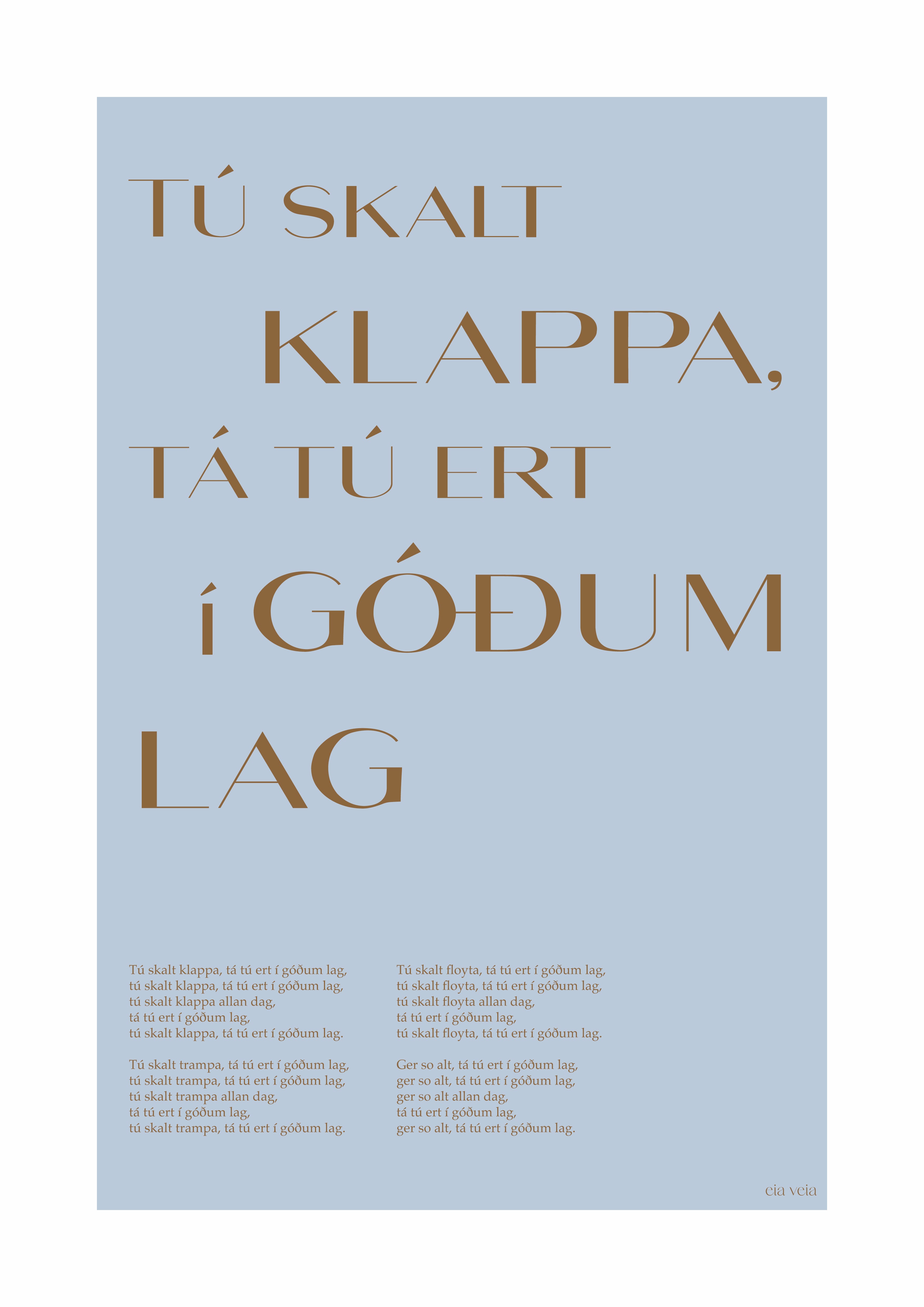 Tú skalt klappa