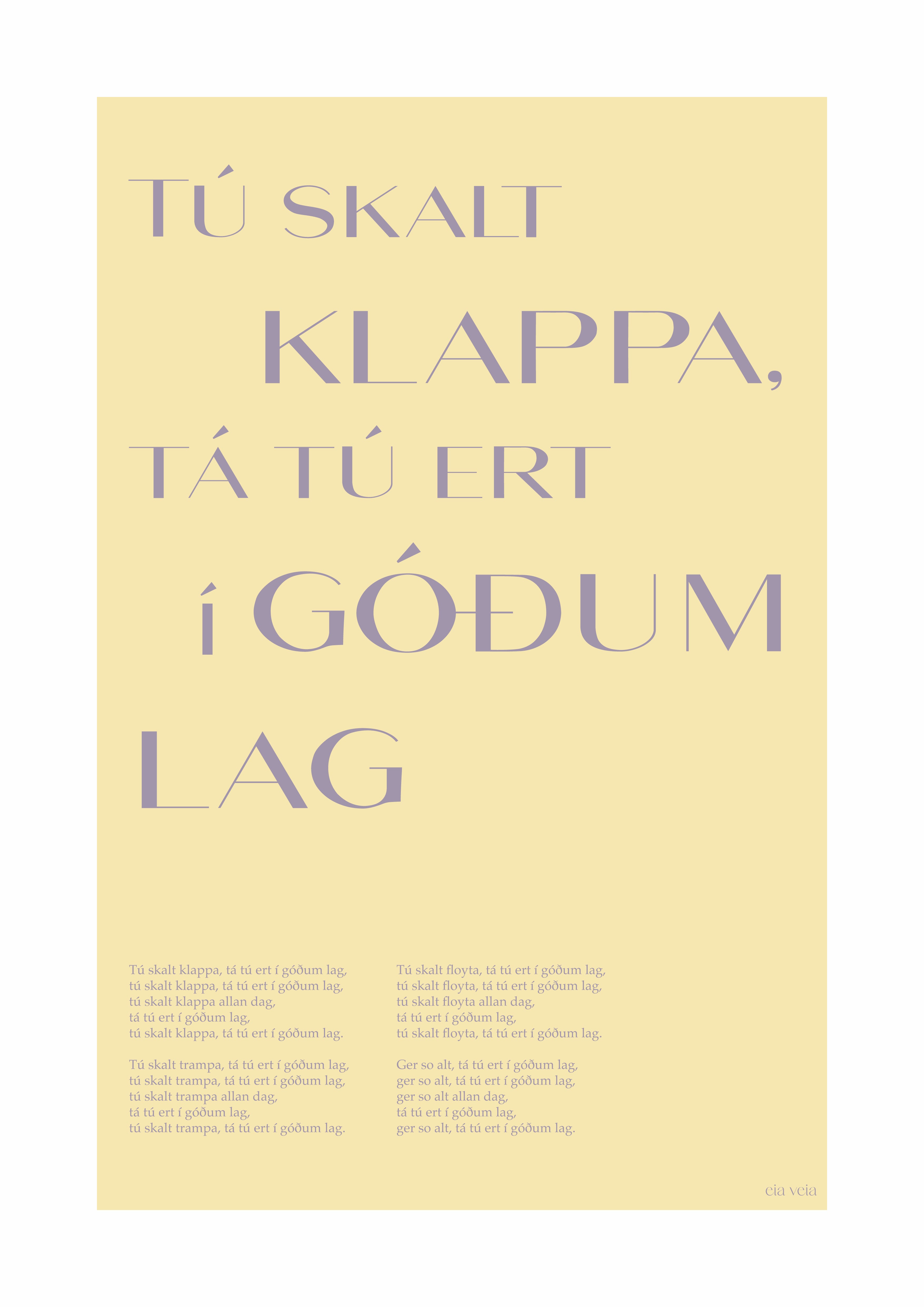 Tú skalt klappa