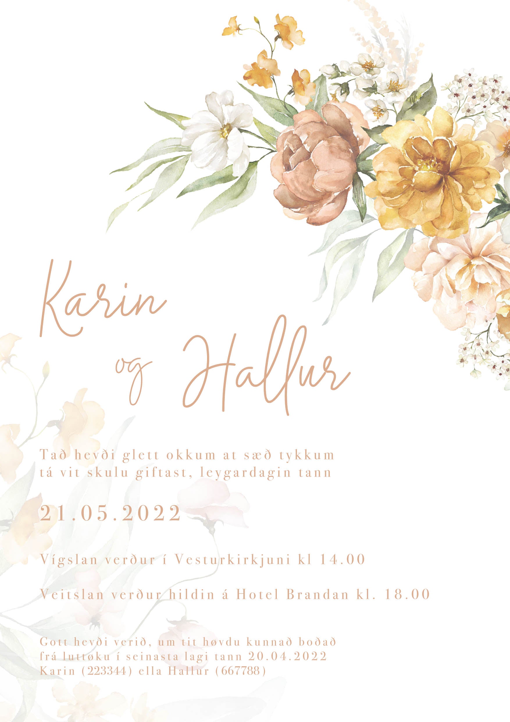 Innbjóðing - Alyssa