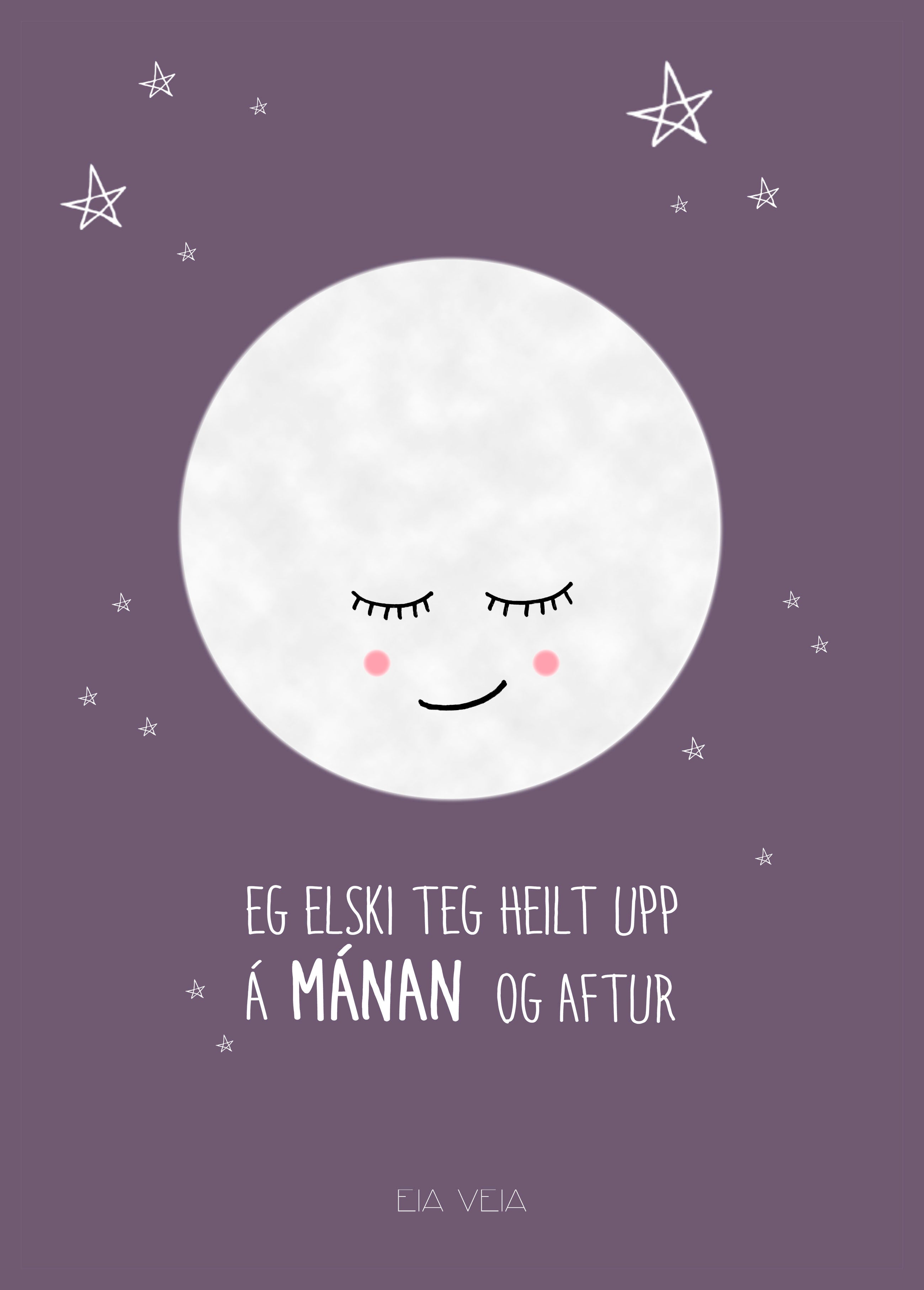 Lilla mánaplakat
