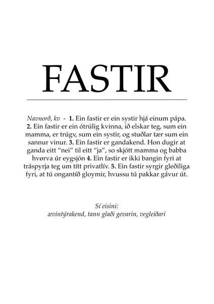 Fastir