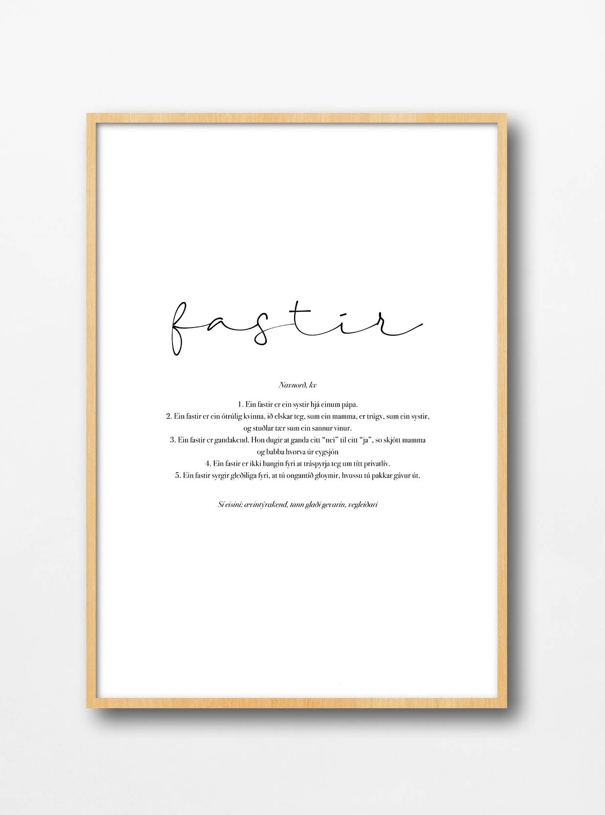 Fastir