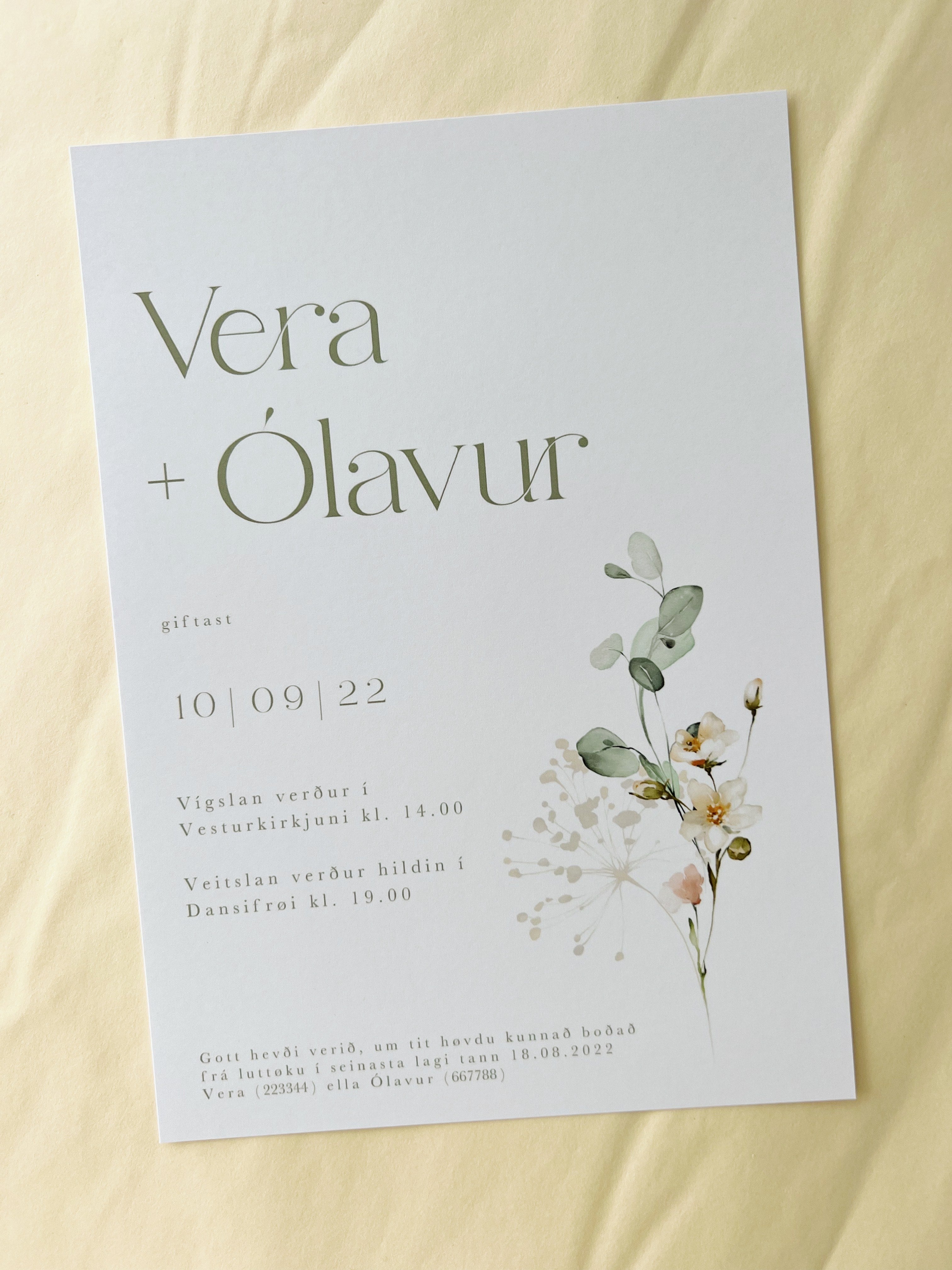 Innbjóðing - Vera