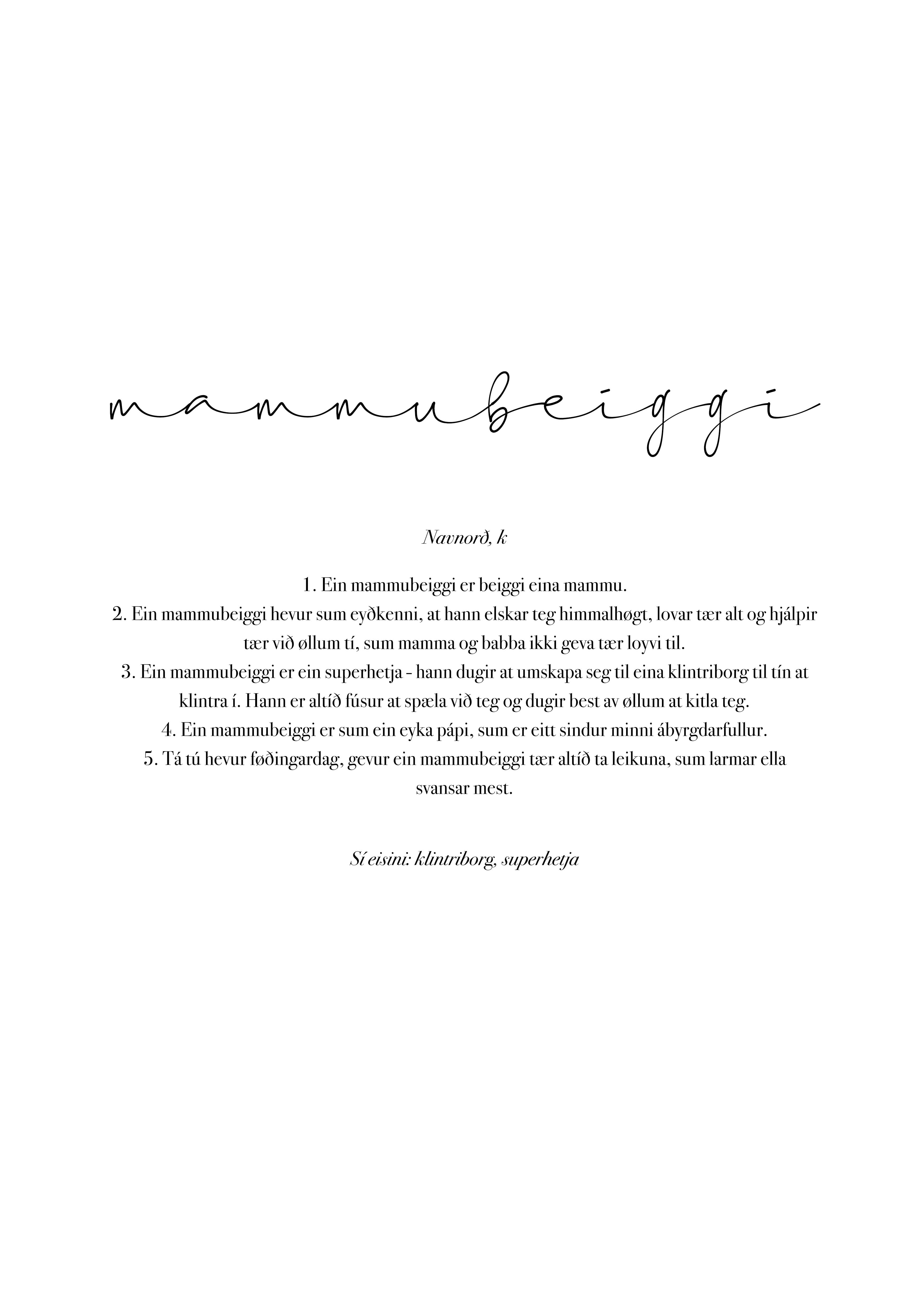Mammubeiggi