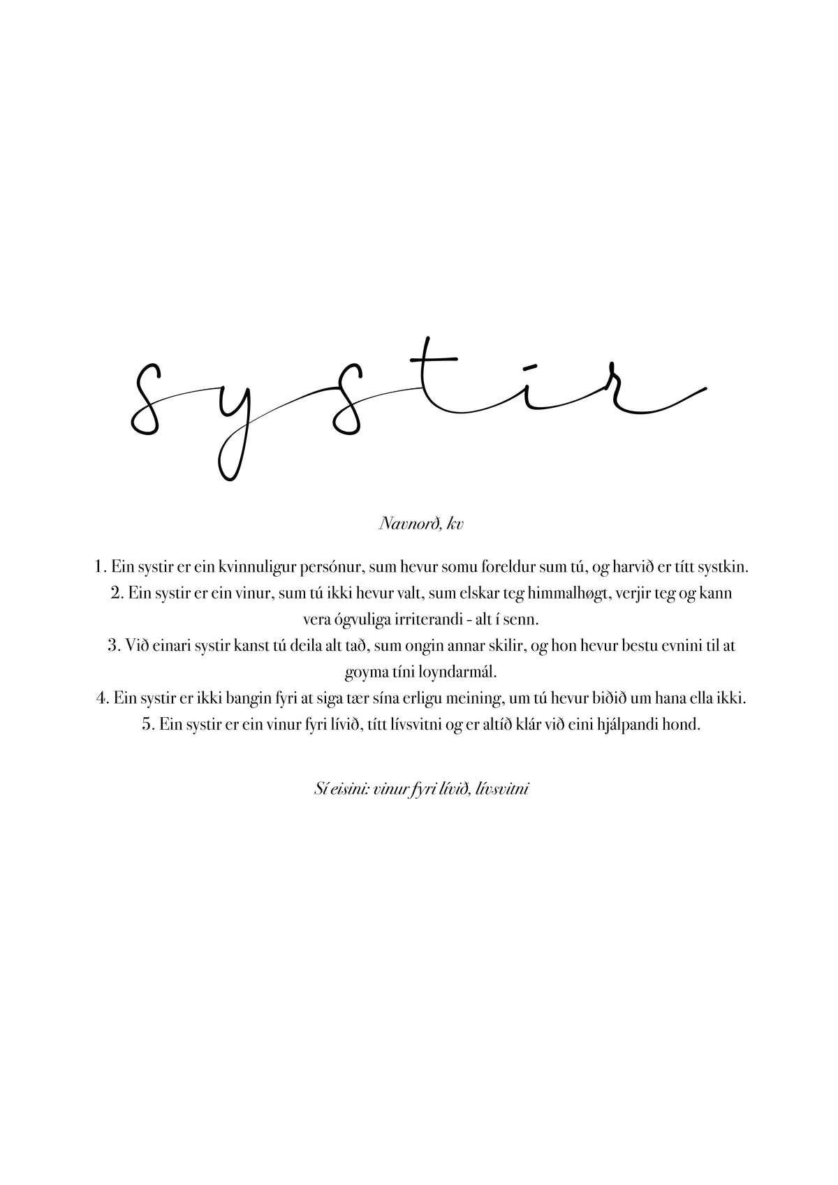 Systir